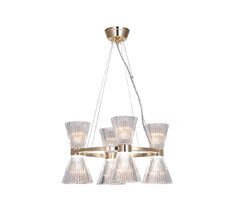 Подвесная люстра NewPort 3614/S gold new_NP