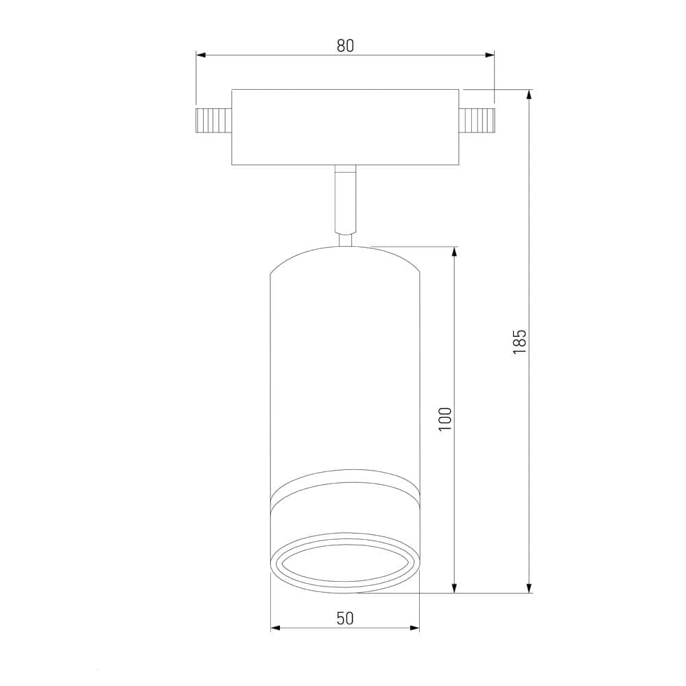 Трековый светильник Elektrostandard Glory a043999_ES