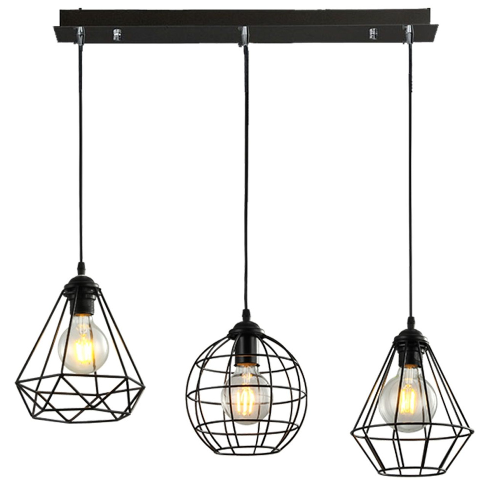 Подвесной светильник MD.1716-3-P BK Imex MD.1716-3-P BK_IM