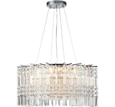 Подвесная люстра хрусталь (12032/8P Chrome) Indigo V000337
