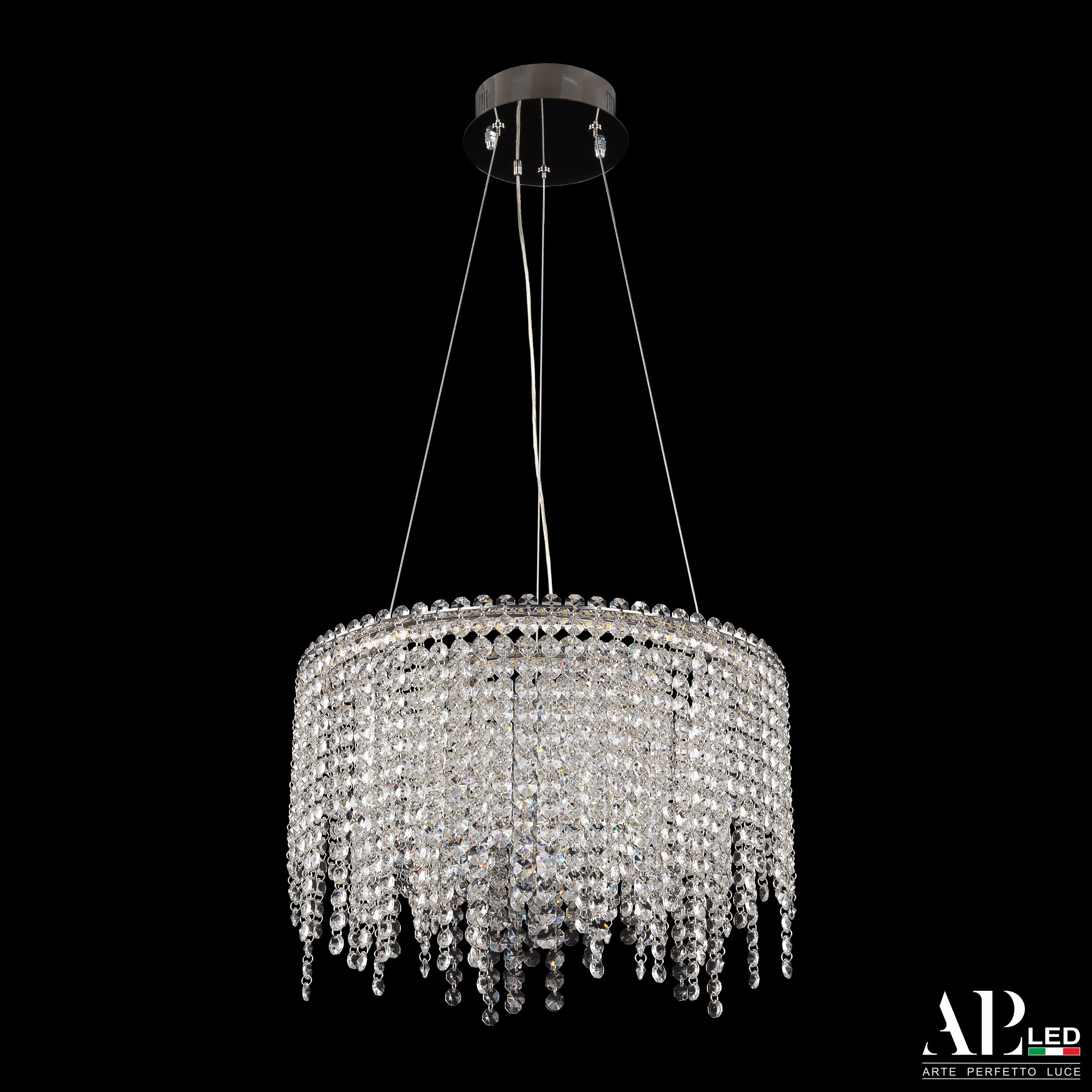 Хрустальная люстра APL LED Sicilia SH13.40.B.Ni.4000
