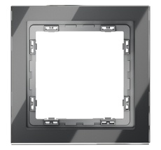 Рамка стеклянная VOLTUM S70 на 1 пост VLS110107