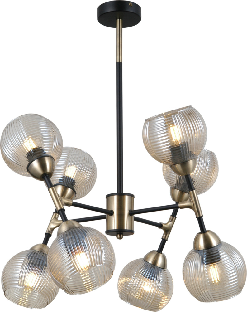 Потолочная люстра на штанге Moderli V10805-8P_MD