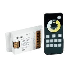 Контроллер CCT для светодиодной ленты с П/У 12-24V Feron 52097_FR
