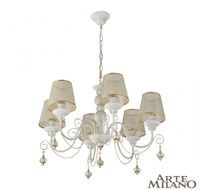 Подвесная люстра Arte Milano 347620/6 WT+G