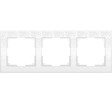 Рамка на 3 поста Flock WL05-Frame-03-white a050802_WR