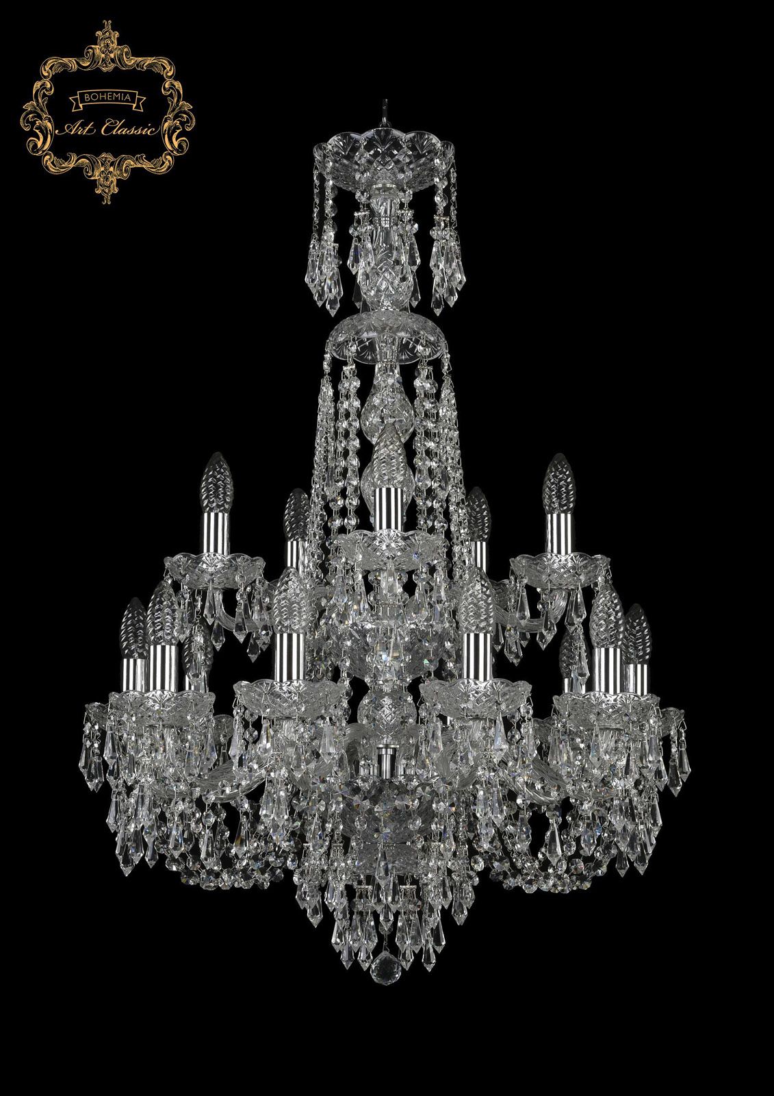 Хрустальная люстра Bohemia Art Classic 11.23.10+5.200.2d.XL-85.Cr.Dr_BI