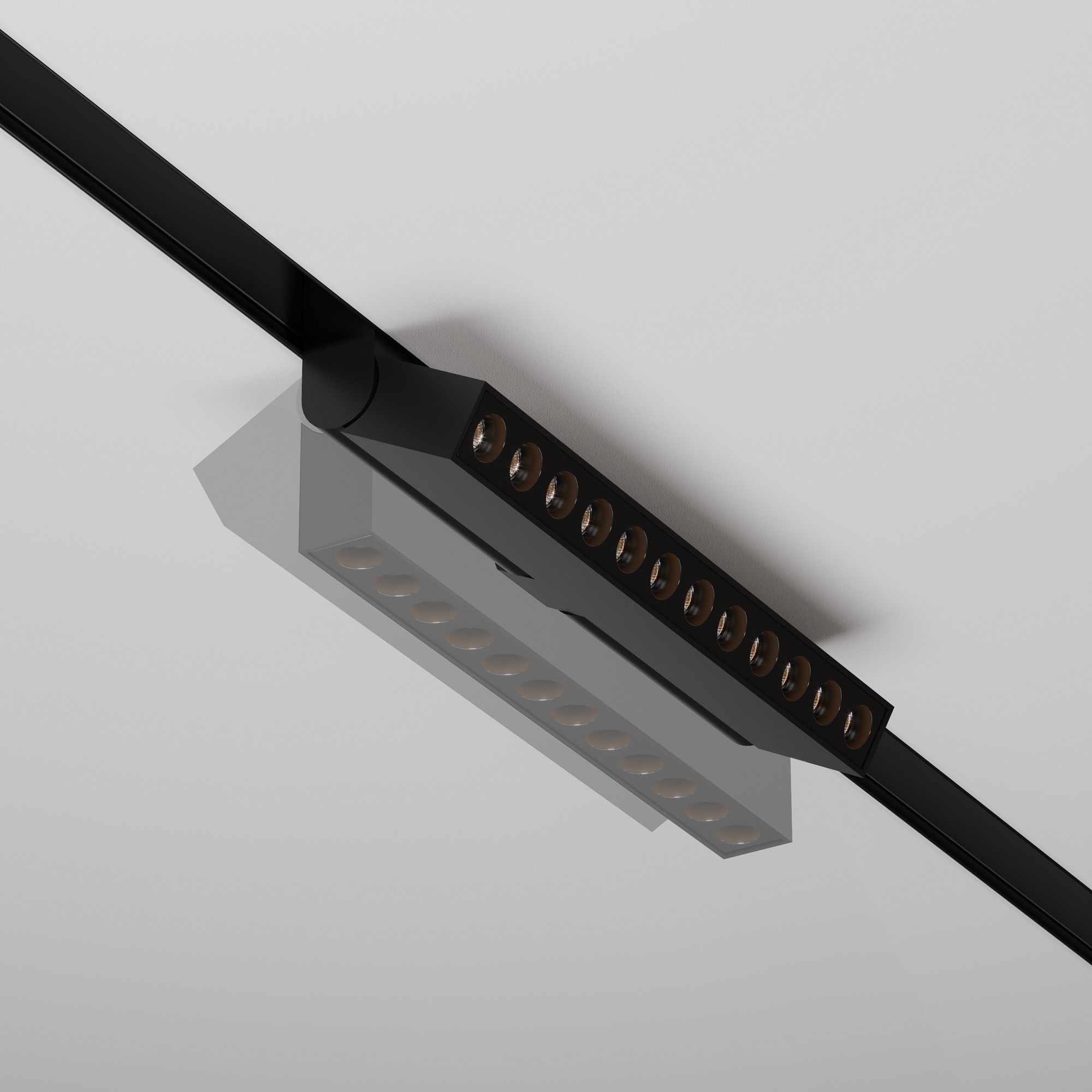 Трековый светильник Maytoni Points rot TR033-2-12W2.7K-B_MY