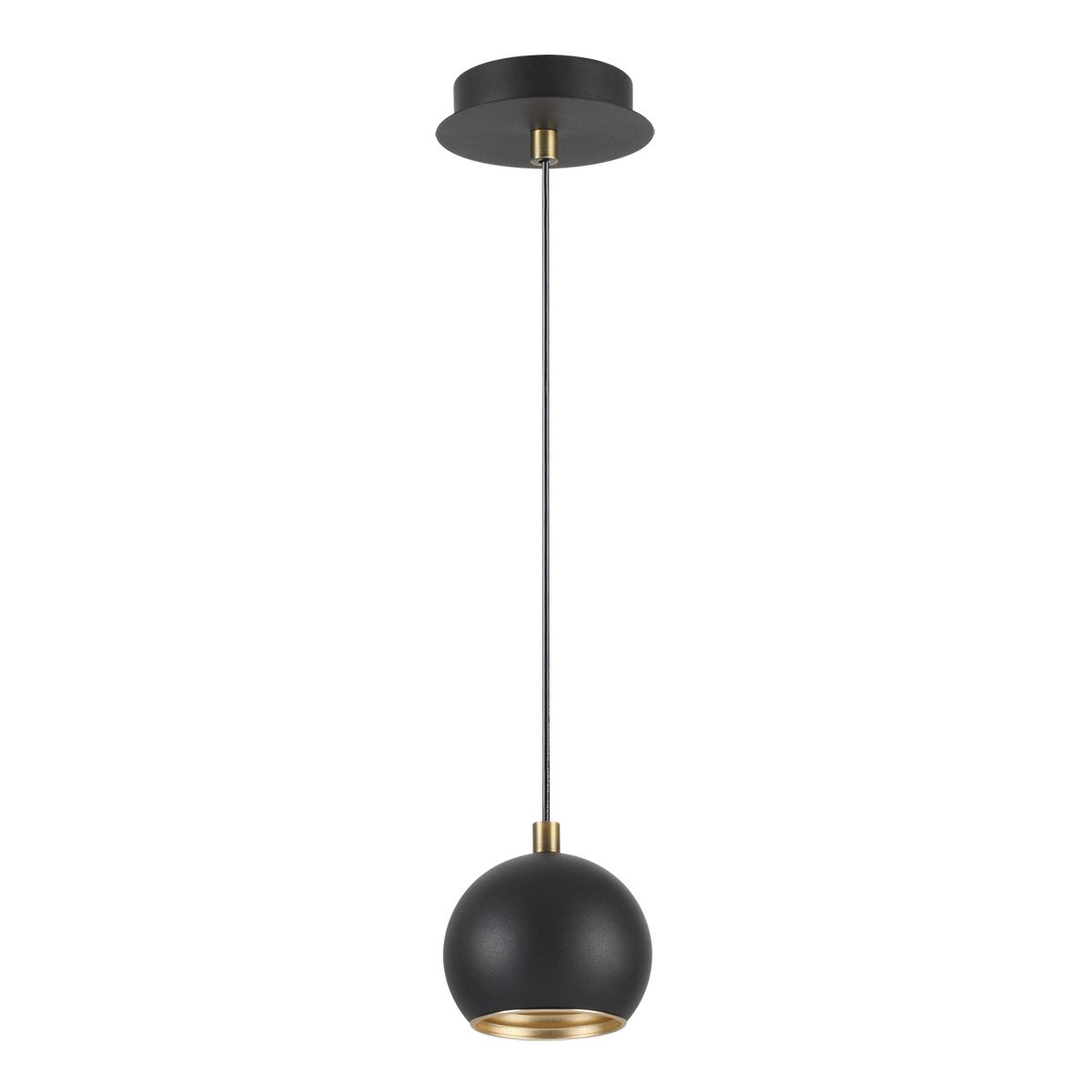 Подвесной светильник Lumion 3635/1, цвет черный 3635/1 - фото 1