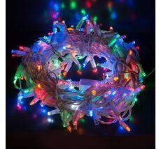 Гирлянда нить 200 LED, 20м, разноцветный, мерцание a044079_EU