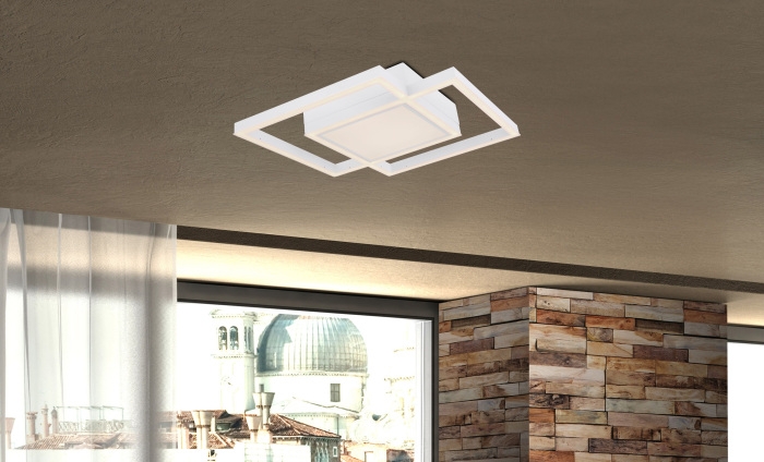 Потолочный светильник Globo Squares 67225FSH_GL