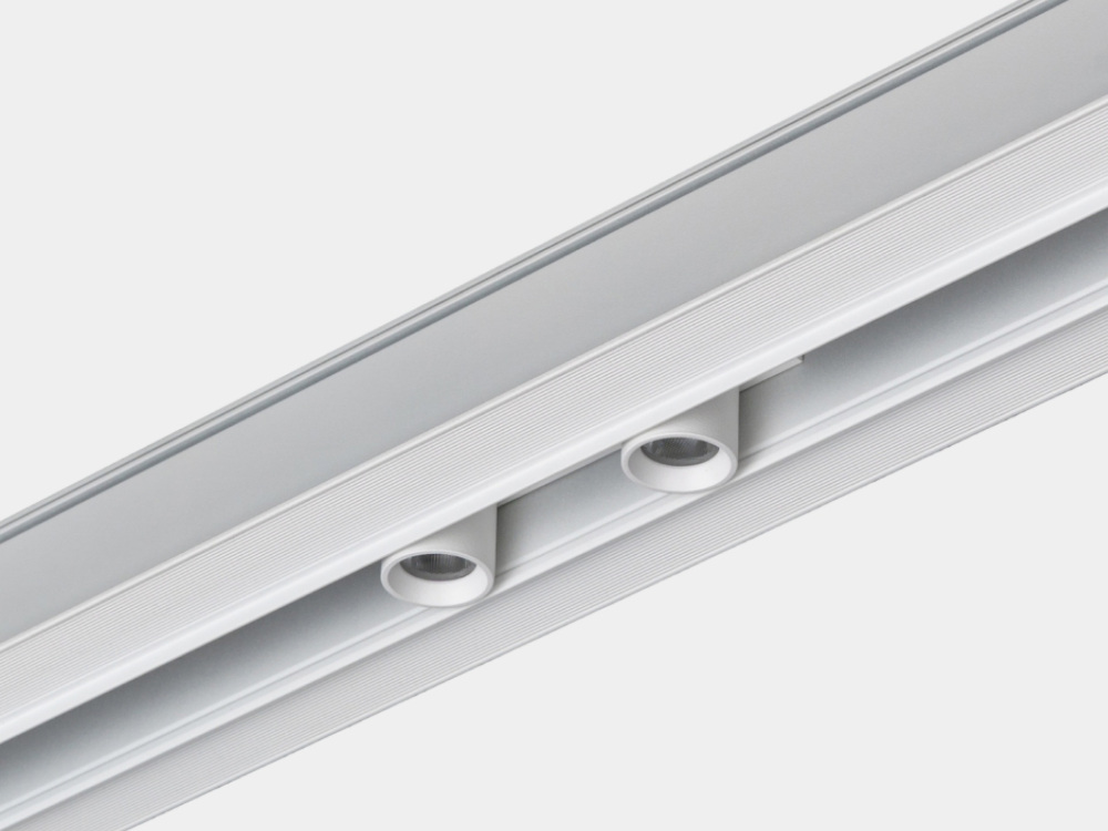 Трековый светильник светодиодный, магнитный, белый, 6Вт, 48V IP20 3000К Lumker SY-LINK-CE-WH-6-WW_SW