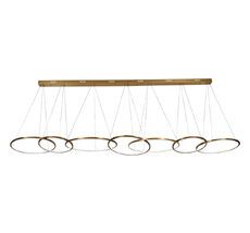 Подвесная люстра Newport LOREN 15207N/S brass_NP