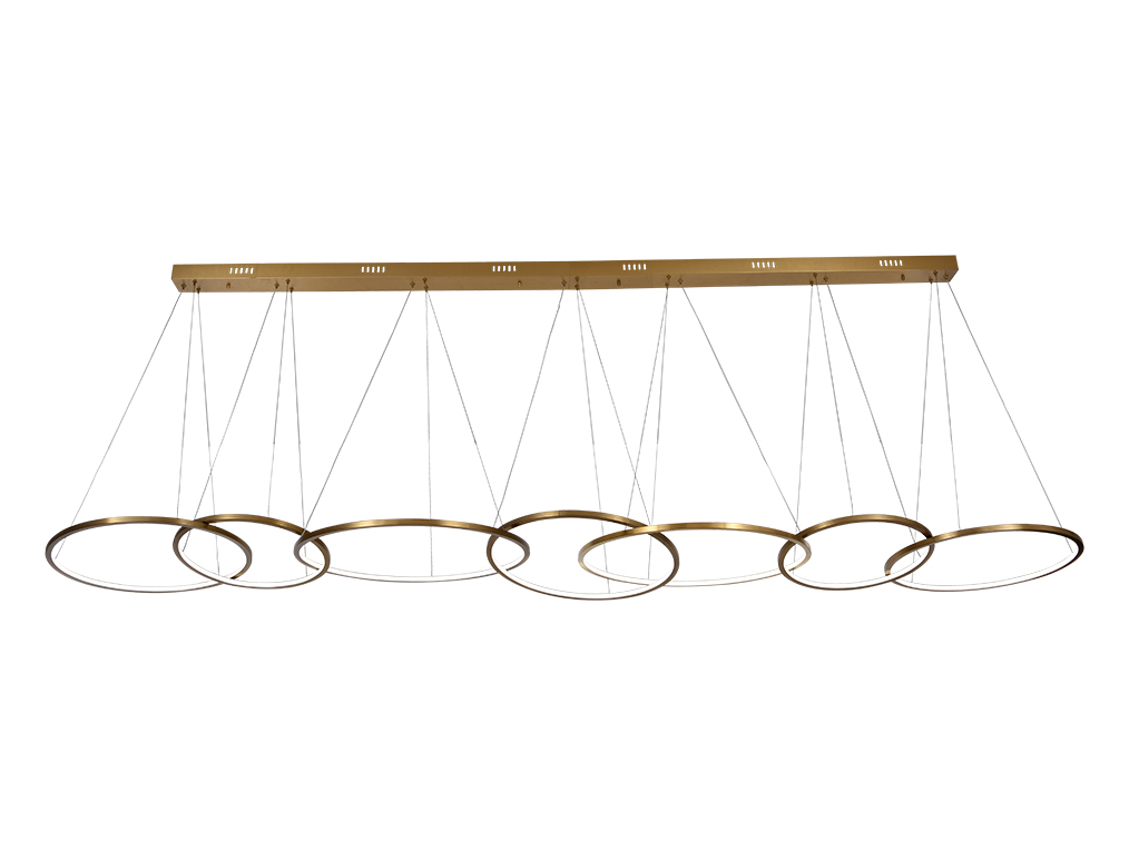 Подвесная люстра Newport LOREN 15207N/S brass_NP