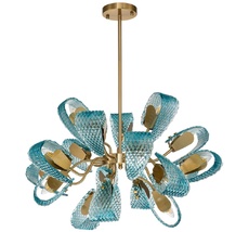 Потолочная люстра на штанге (11033/18R Blue) Indigo V000341