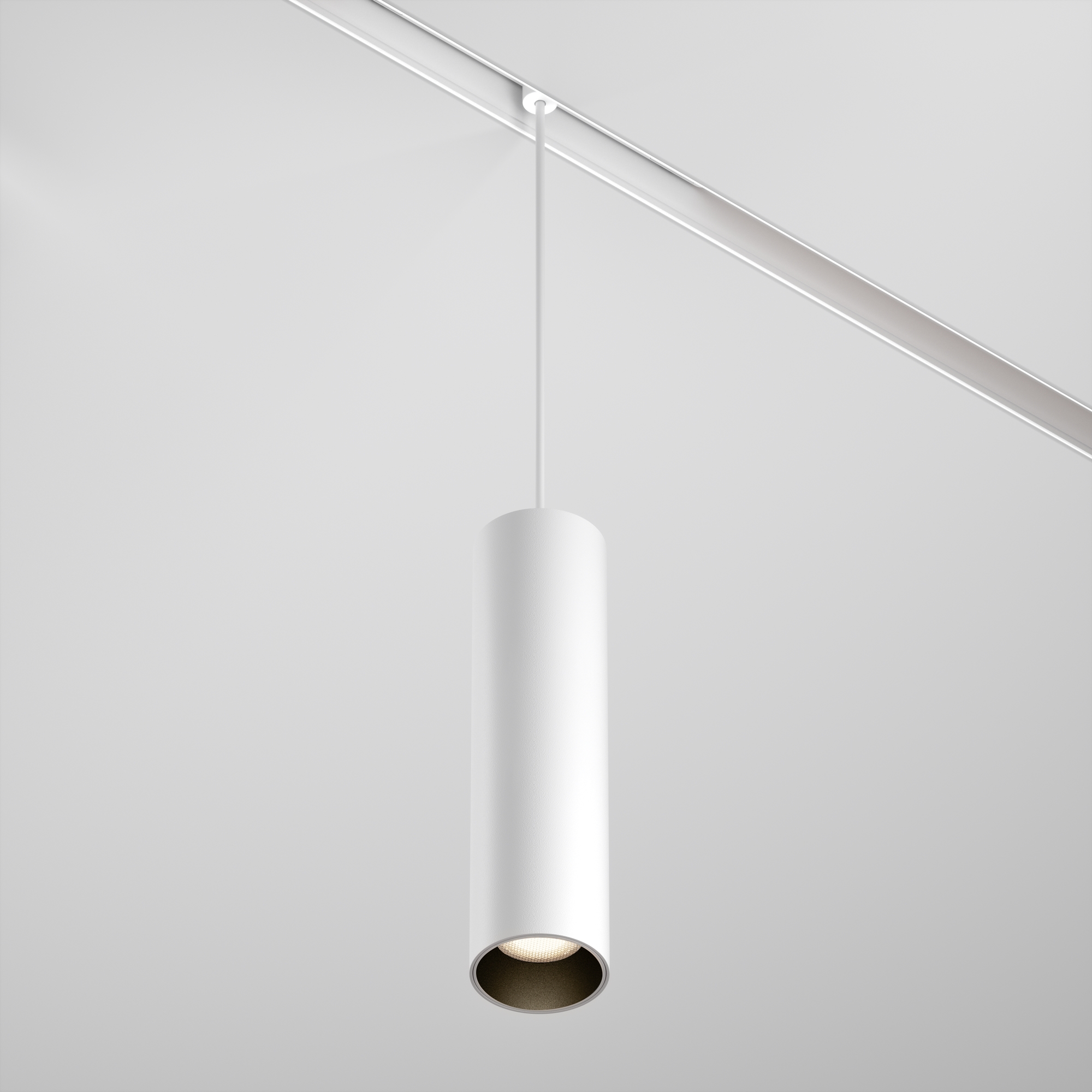 Трековый подвесной светильник Maytoni Focus LED TR041-2-12W3K-W_MY