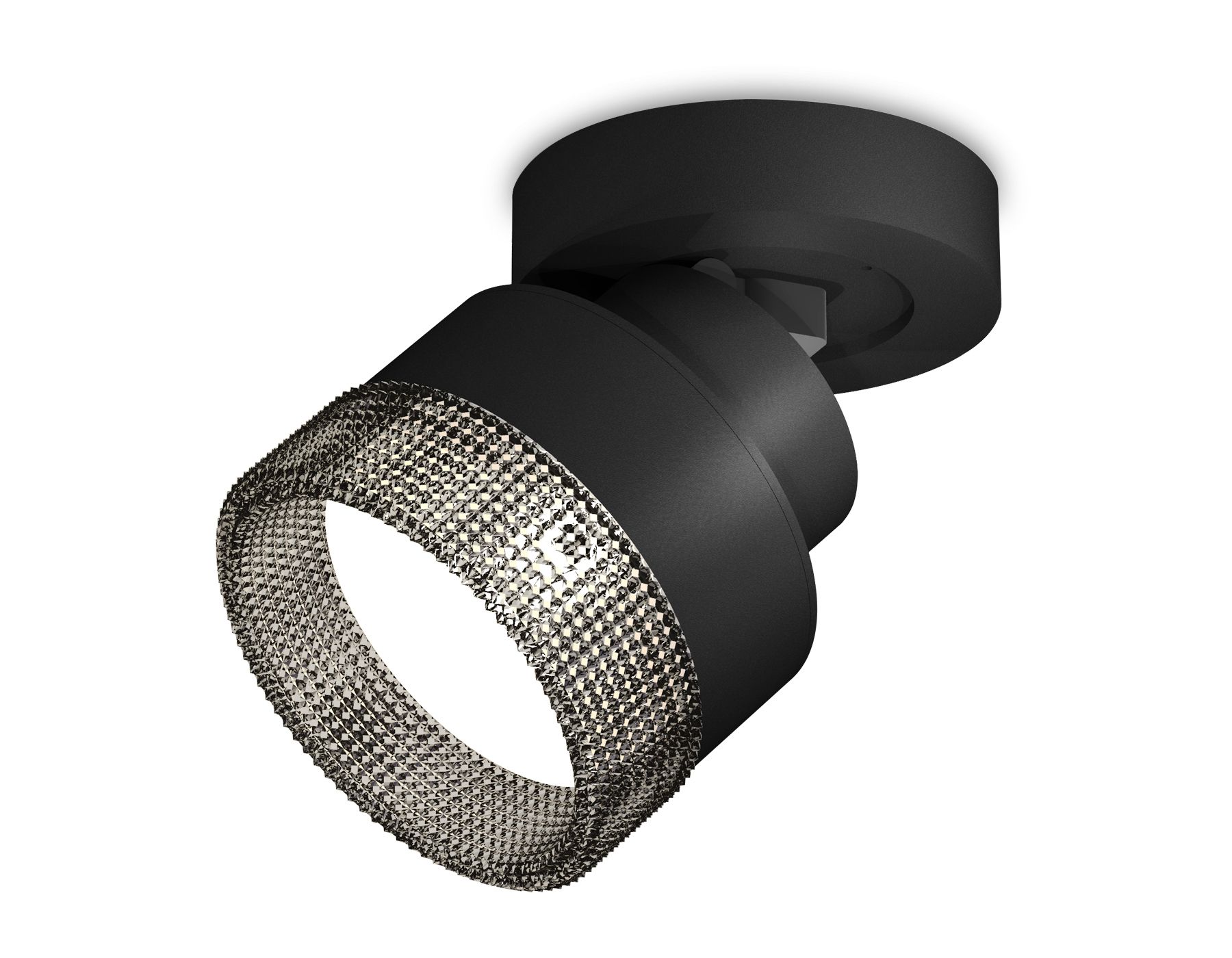 Комплект накладного поворотного светильника Ambrella light с композитным хрусталем TECHNO SPOT XM8102041_AMB