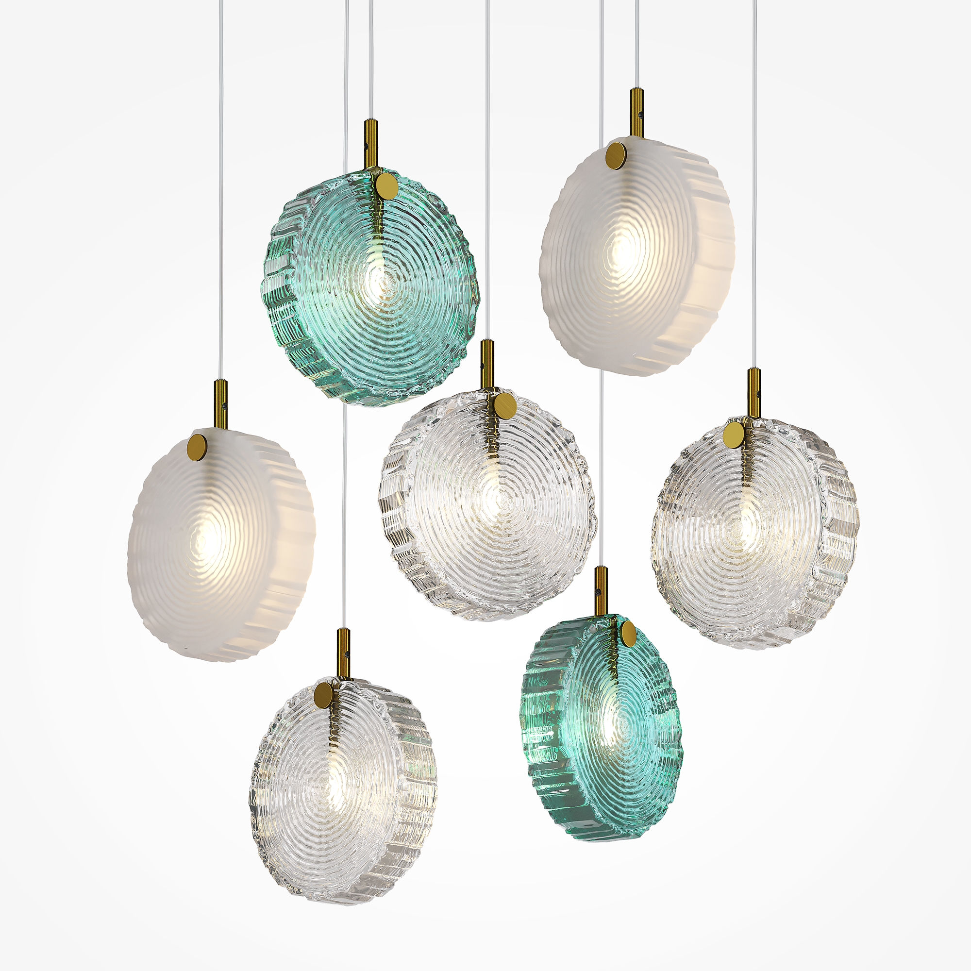 Подвесной светильник Maytoni Frozen MOD254PL-07BS_MY