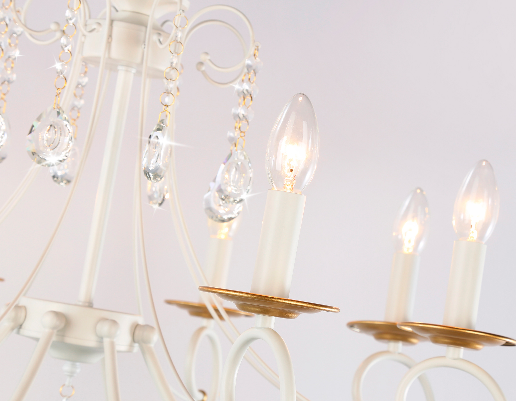 Подвесная люстра с хрусталем Ambrella Light TRADITIONAL TR4917_AMB