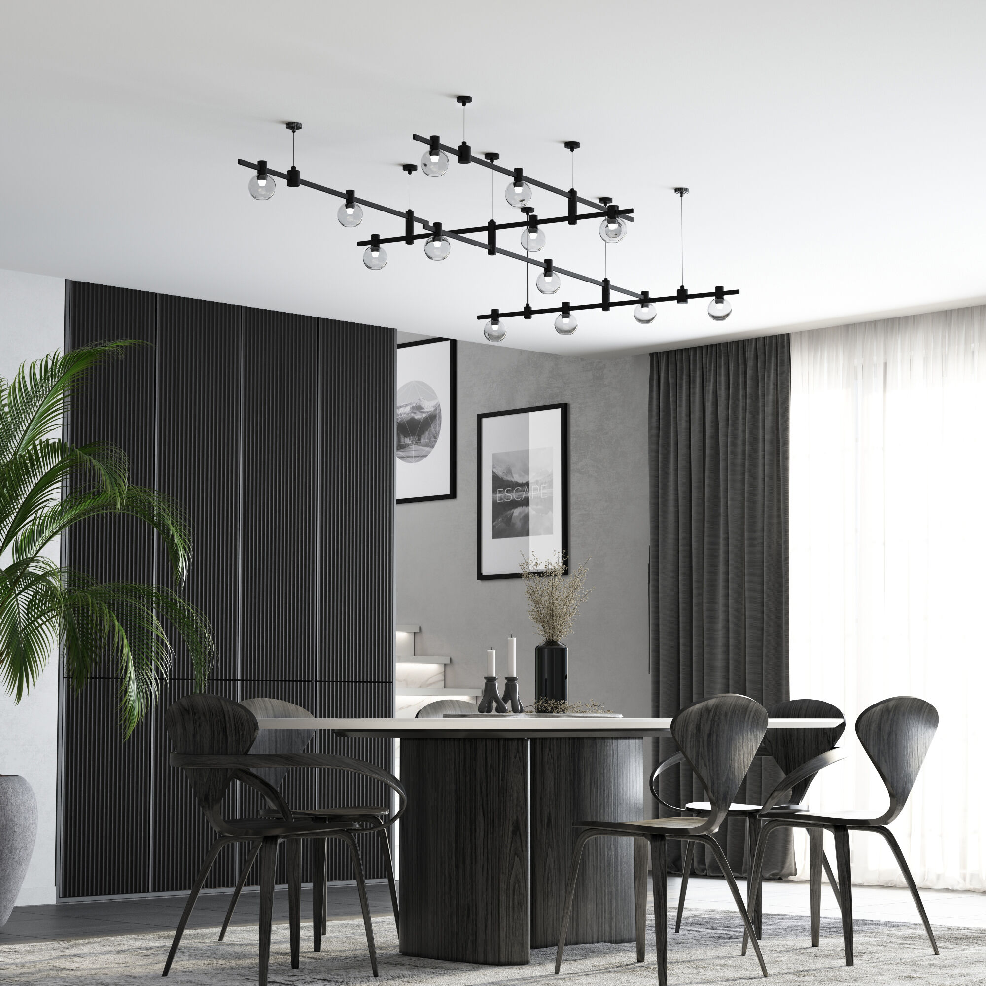 Набор для подвеса с коннектором Elektrostandard Esthetic Magnetic a065441_ES