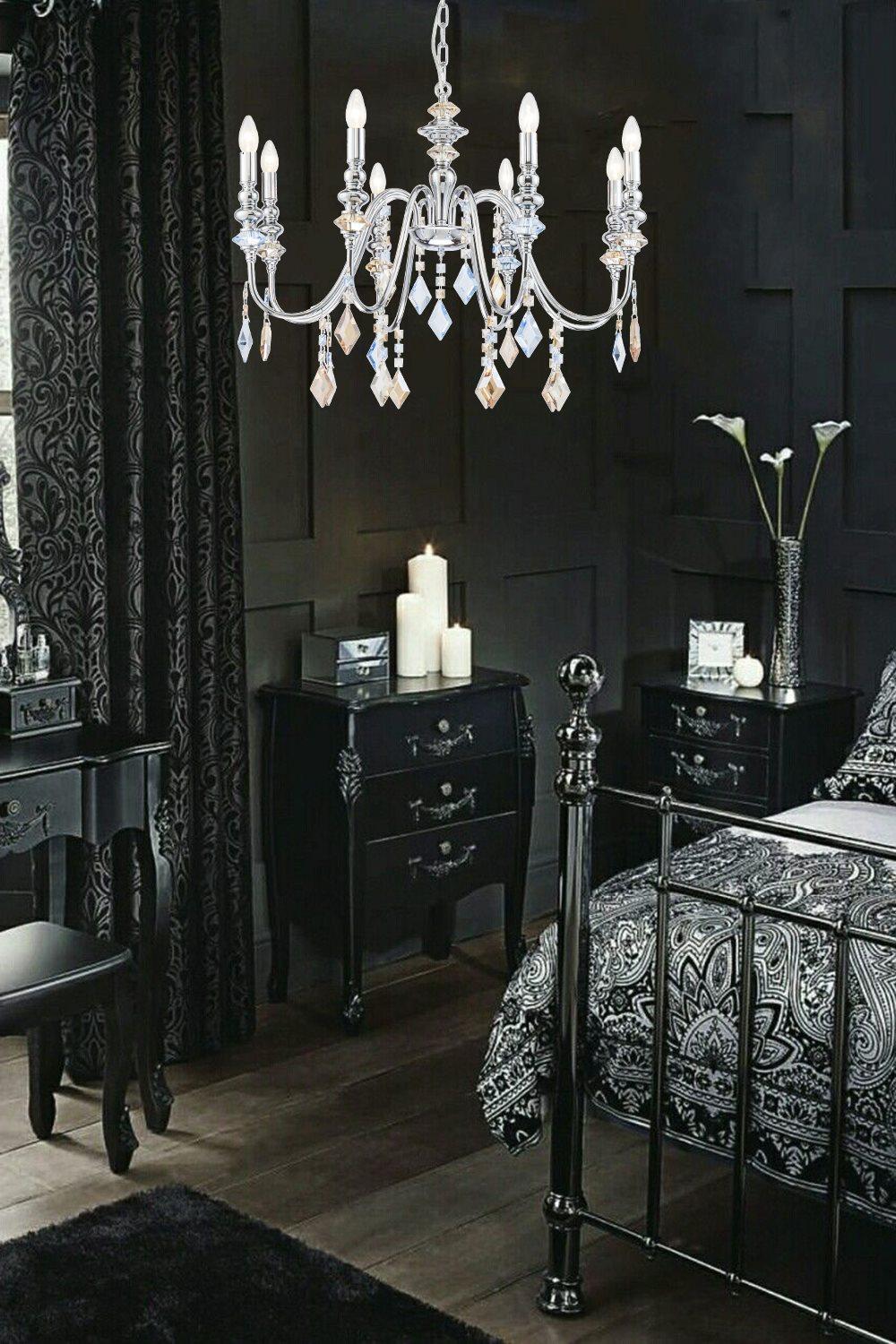 Подвесная люстра Lucia Tucci MAYA MAYA 4450.8 chrome