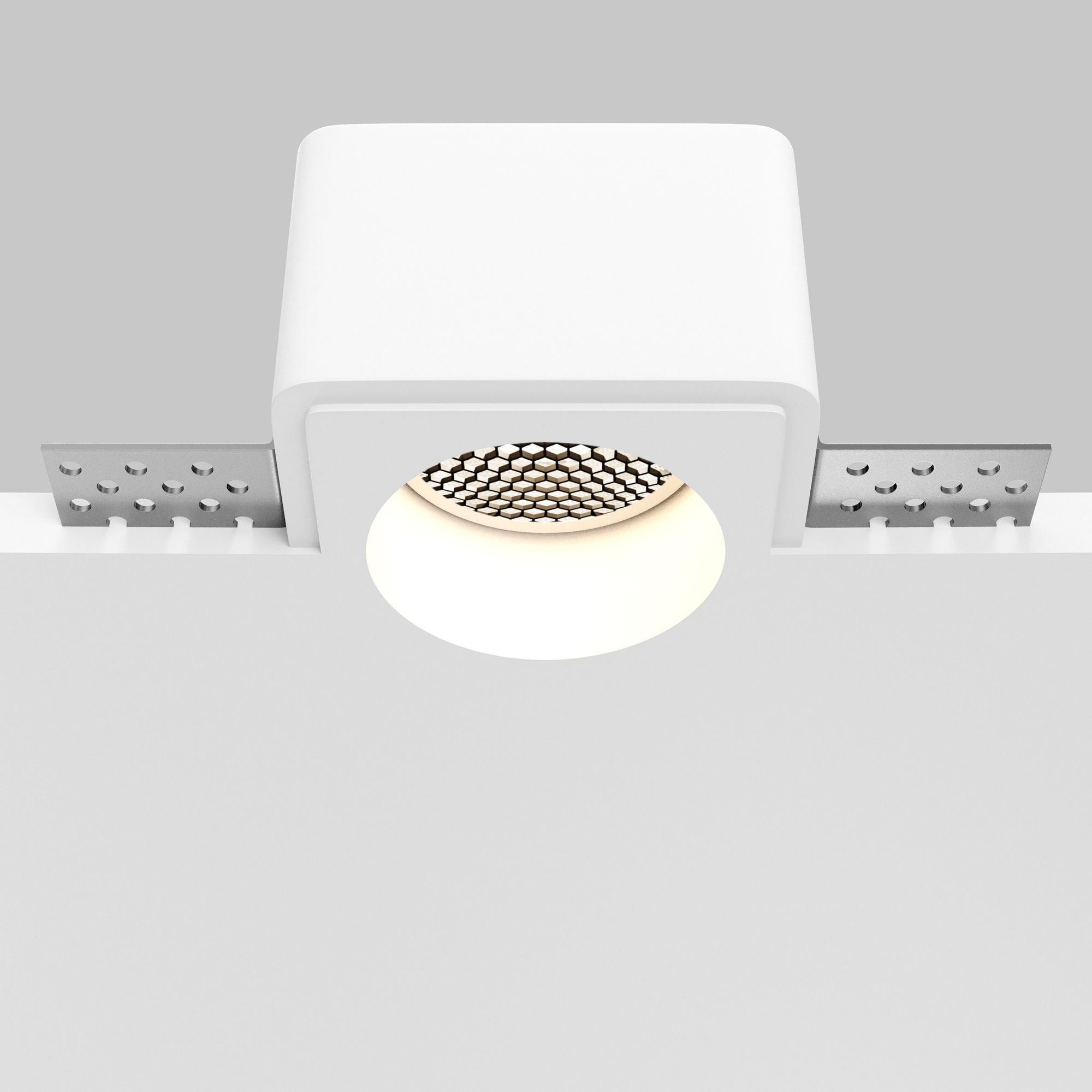 Встраиваемый светильник Maytoni Gyps Modern DL123-GU10-01-W_MY