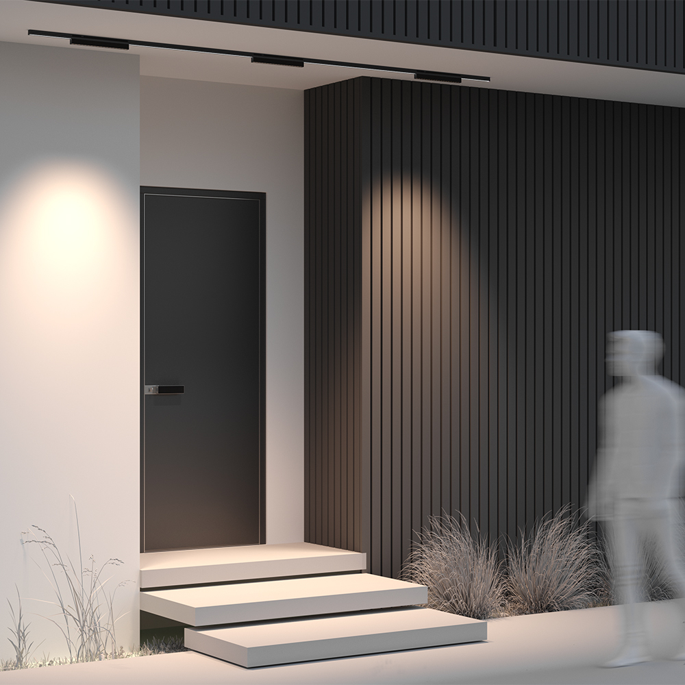 Уличный трековый светильник Maytoni Points O-TR02-2-S-18WB3K_MY