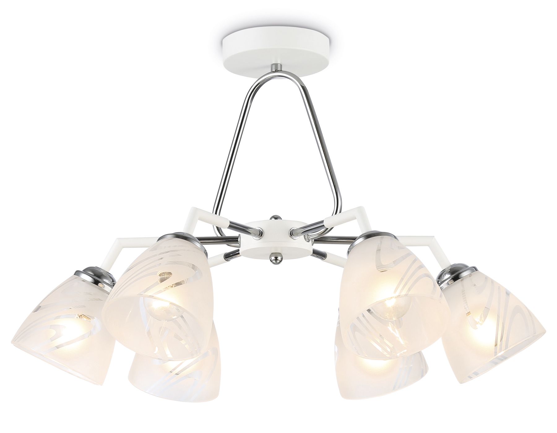 Подвесная люстра Ambrella light TRADITIONAL Modern TR303292, цвет белый - фото 1