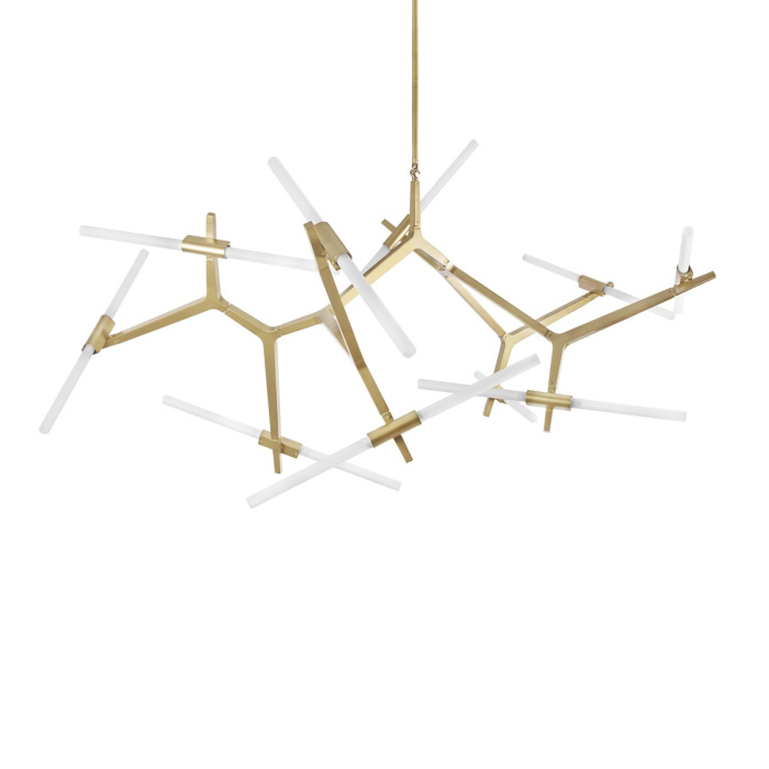 Подвесная люстра Loft IT Agnes 10399/20 GD_LF