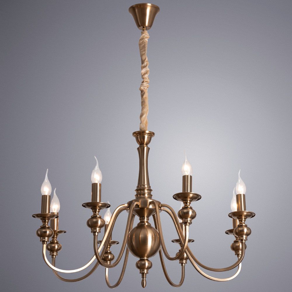 Подвесная люстра ArteLamp PASSONI A6097LM-8PB