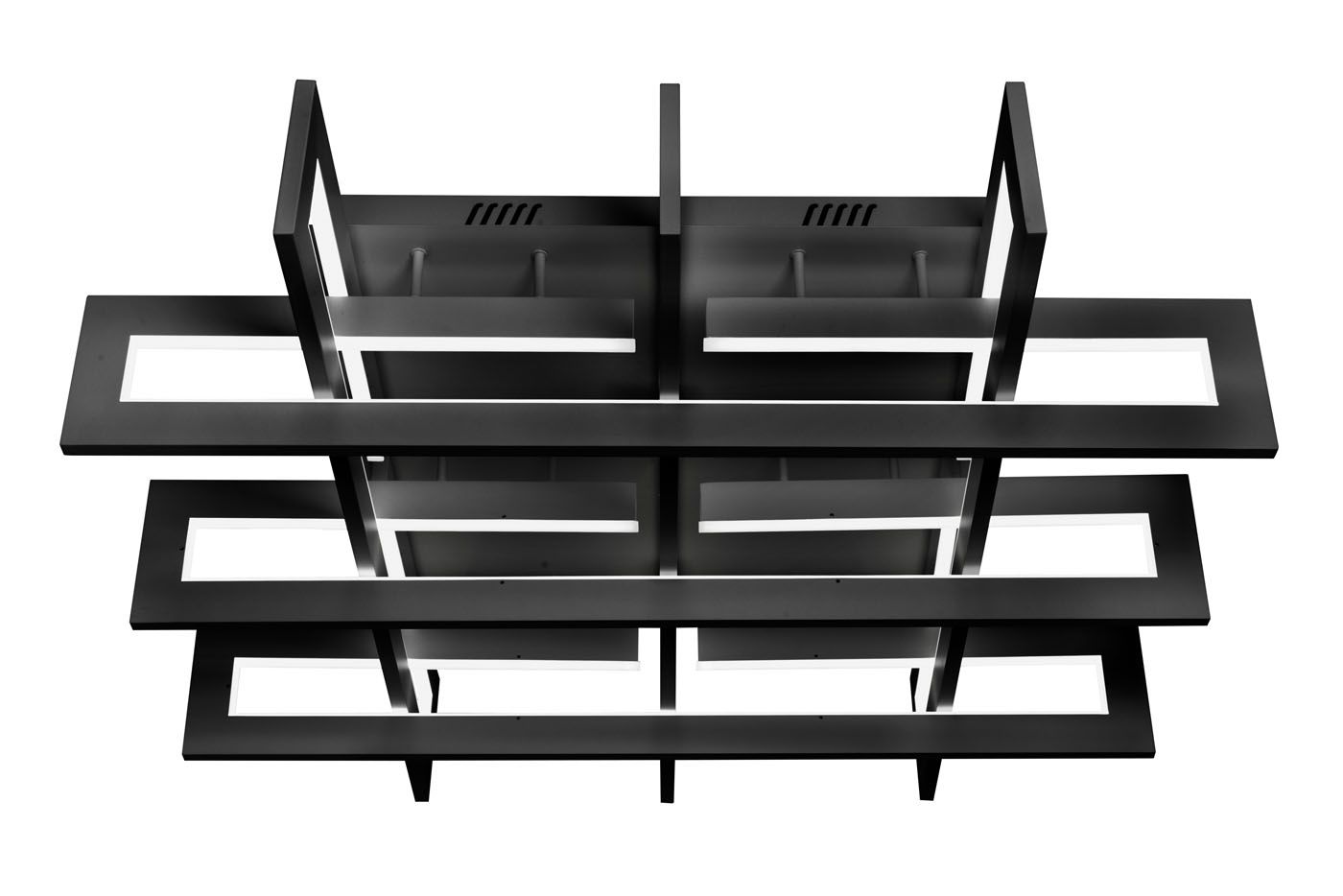 Потолочная люстра ILedex Stalker 9082-800*800-X 192W BK_IX