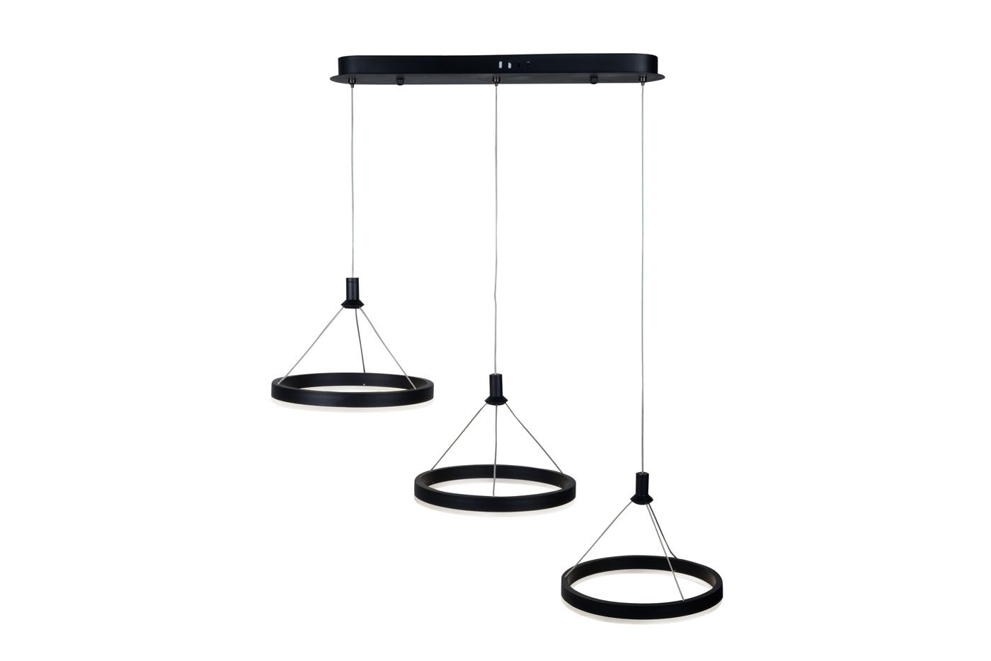 Подвесная люстра ILedex Libra D075-3 BK_IX