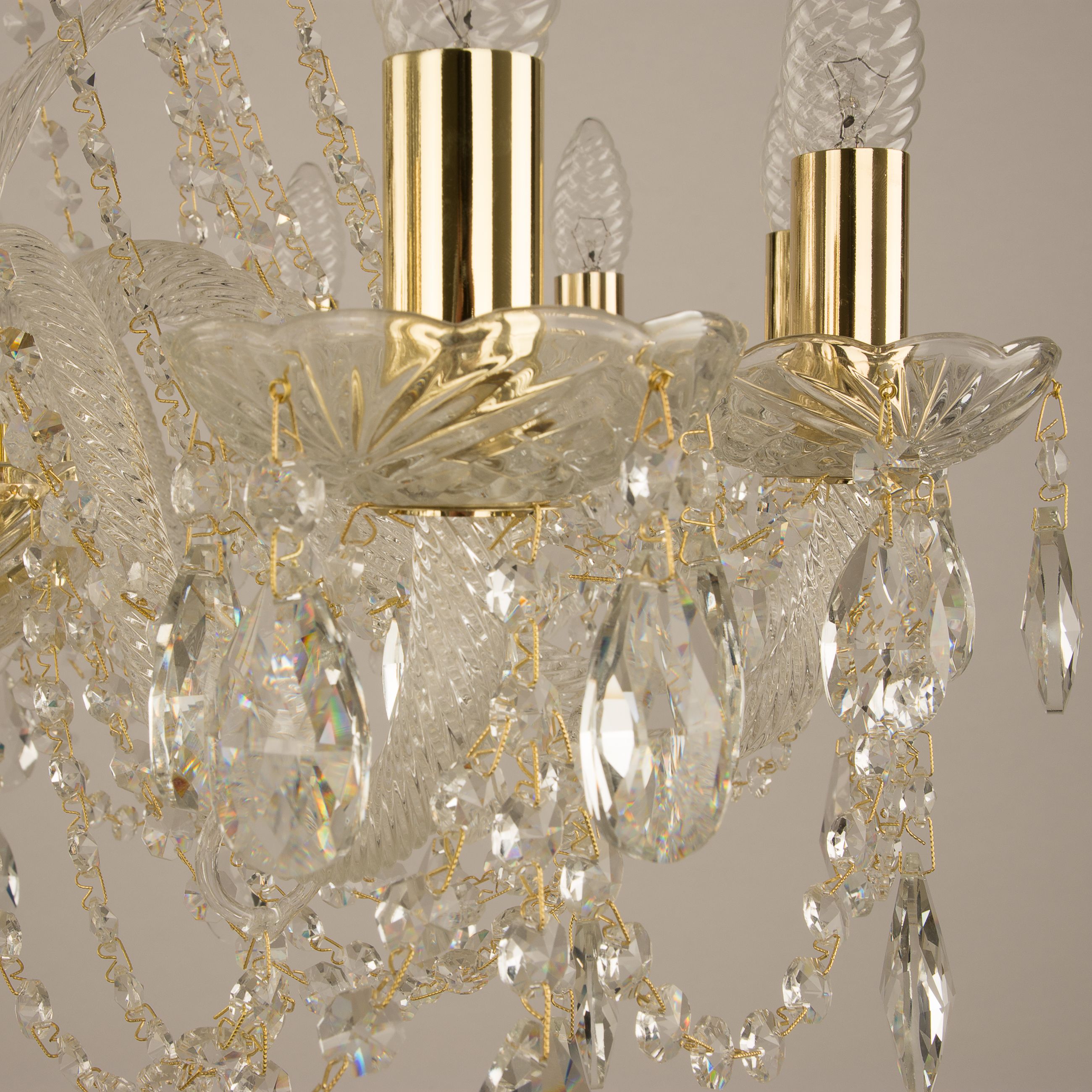 Хрустальная люстра Bohemia Ivele Crystal 105/12/240 G_BI