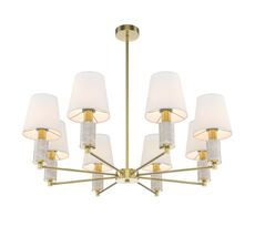 Потолочная люстра на штанге Maytoni MOD483PL-08BS_MY