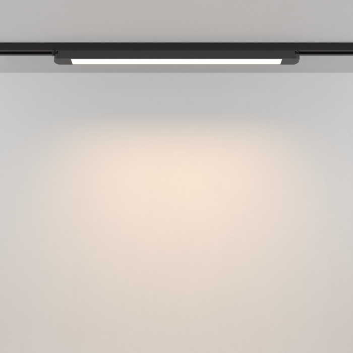 Трековый светильник однофазный светодиодный 24W 220V Maytoni TR000-1-24W3K-B_1_MY