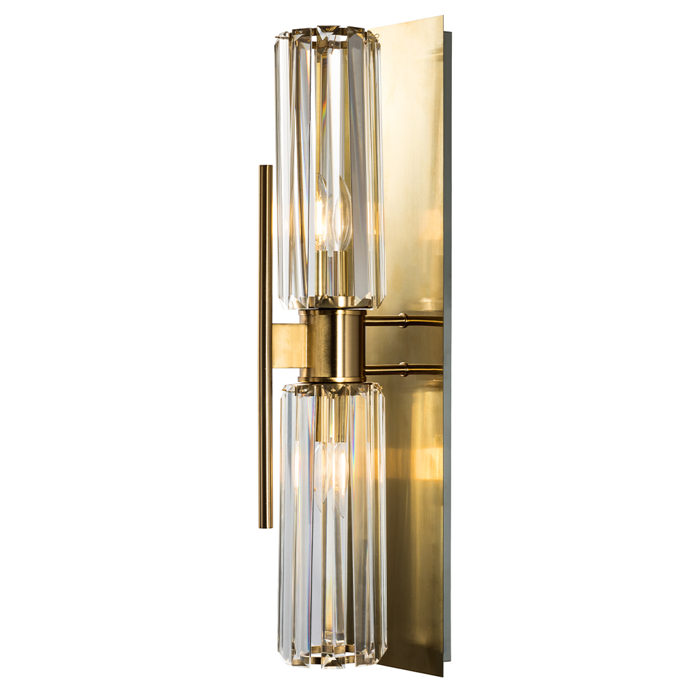 Настенный светильник Crystallux MAGDOLINA AP2 BRONZE/TRANSPARENTE_CR