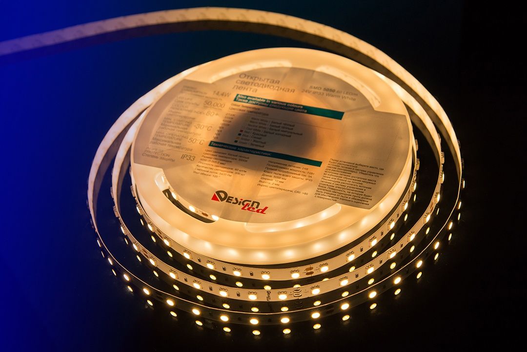 Светодиодная лента 1м. 14,4W 2700K DSG560-24-WW-33 00-00000521_SW