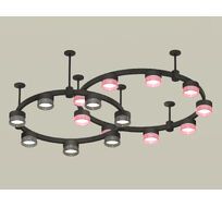 Подвесная люстра Ambrella light Techno Ring с композитным хрусталем Traditional DIY XR92221200_AMB