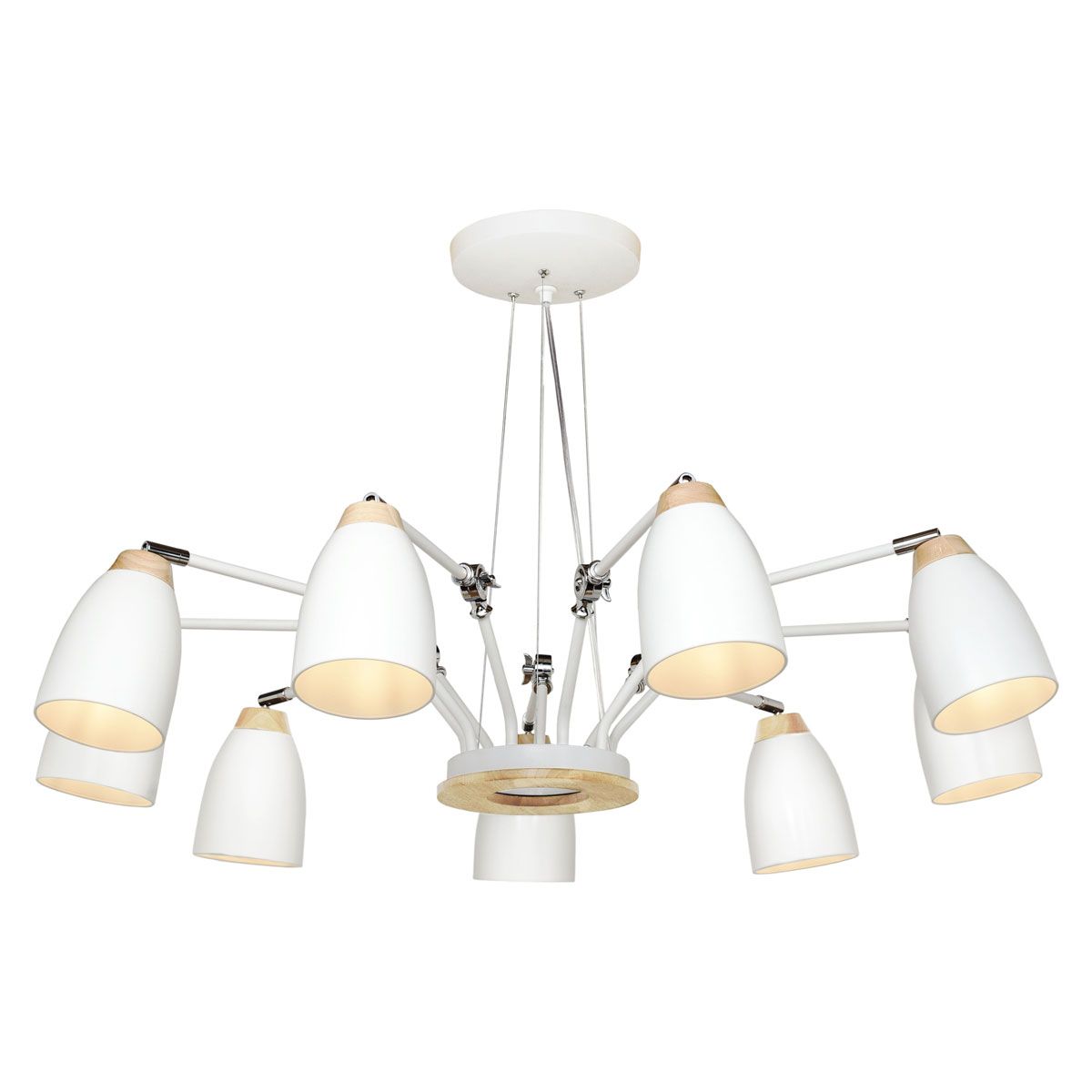 Подвесная люстра Loft IT Watchman LOFT4402/9WH_LF