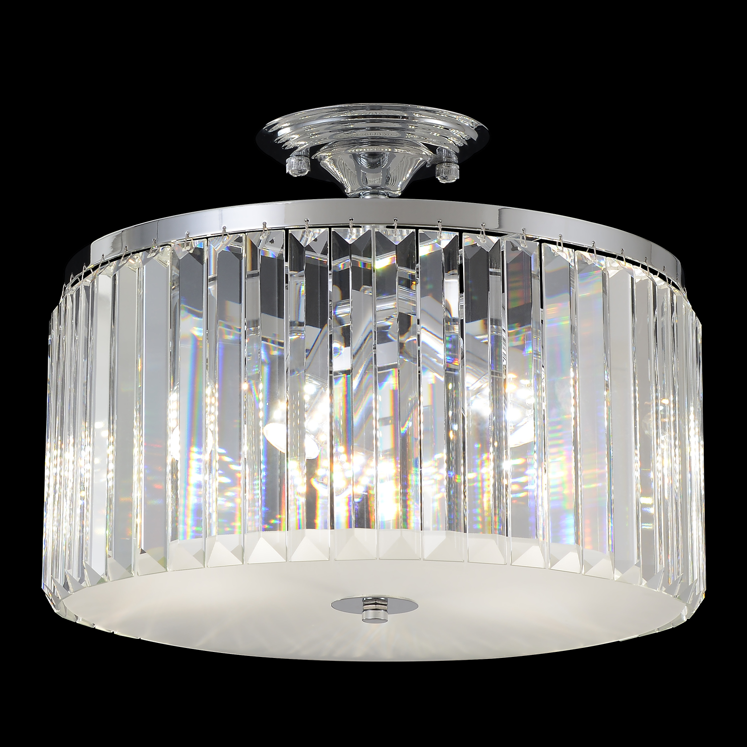 Потолочная люстра Crystal Lux HILTON PL4 CHROME_CR