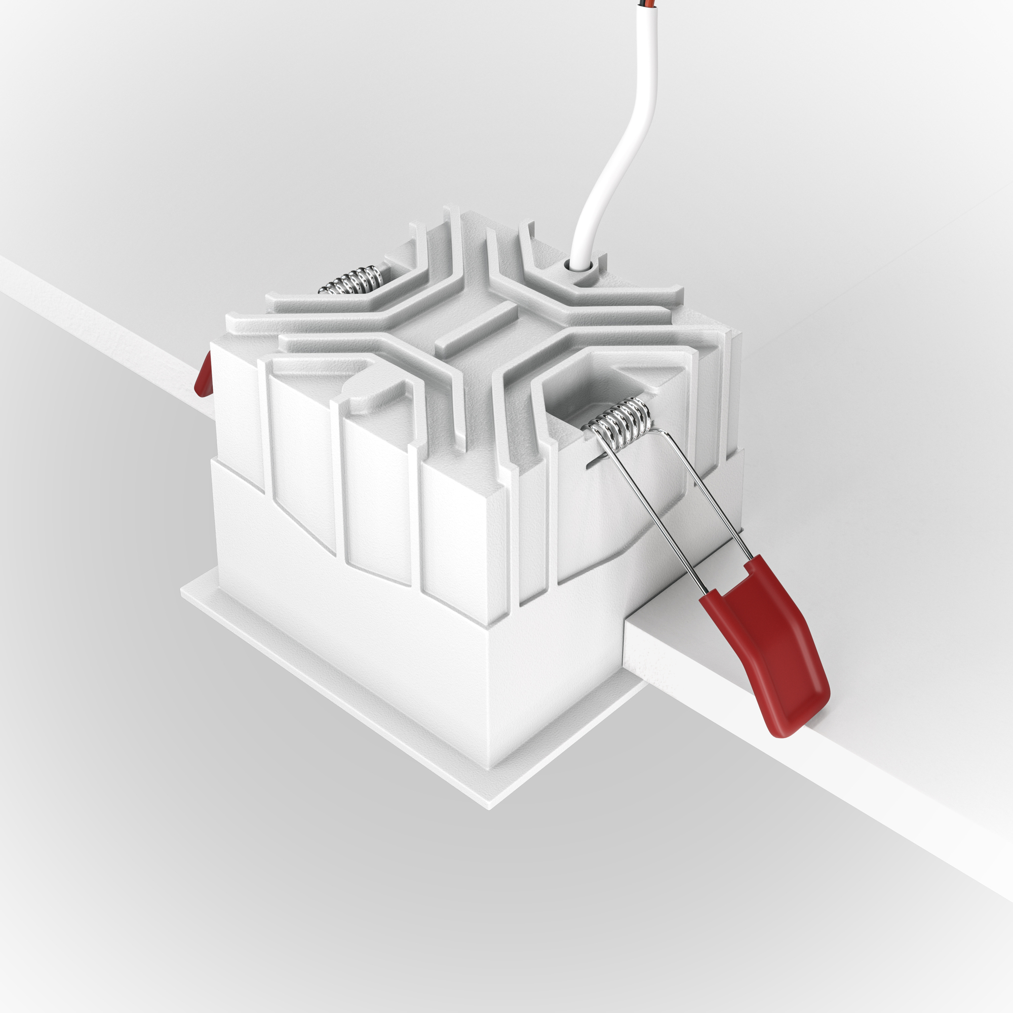 Встраиваемый светильник Maytoni Technical Alfa LED DL043-01-15W3K-D-SQ-WB_MY