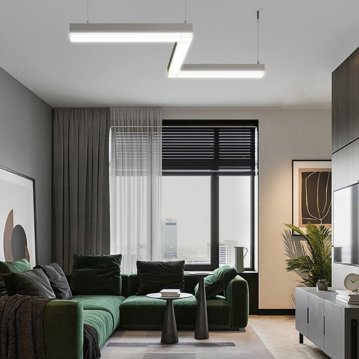 Настенно-потолочный светодиодный линейный светильник Feron 48212_FR