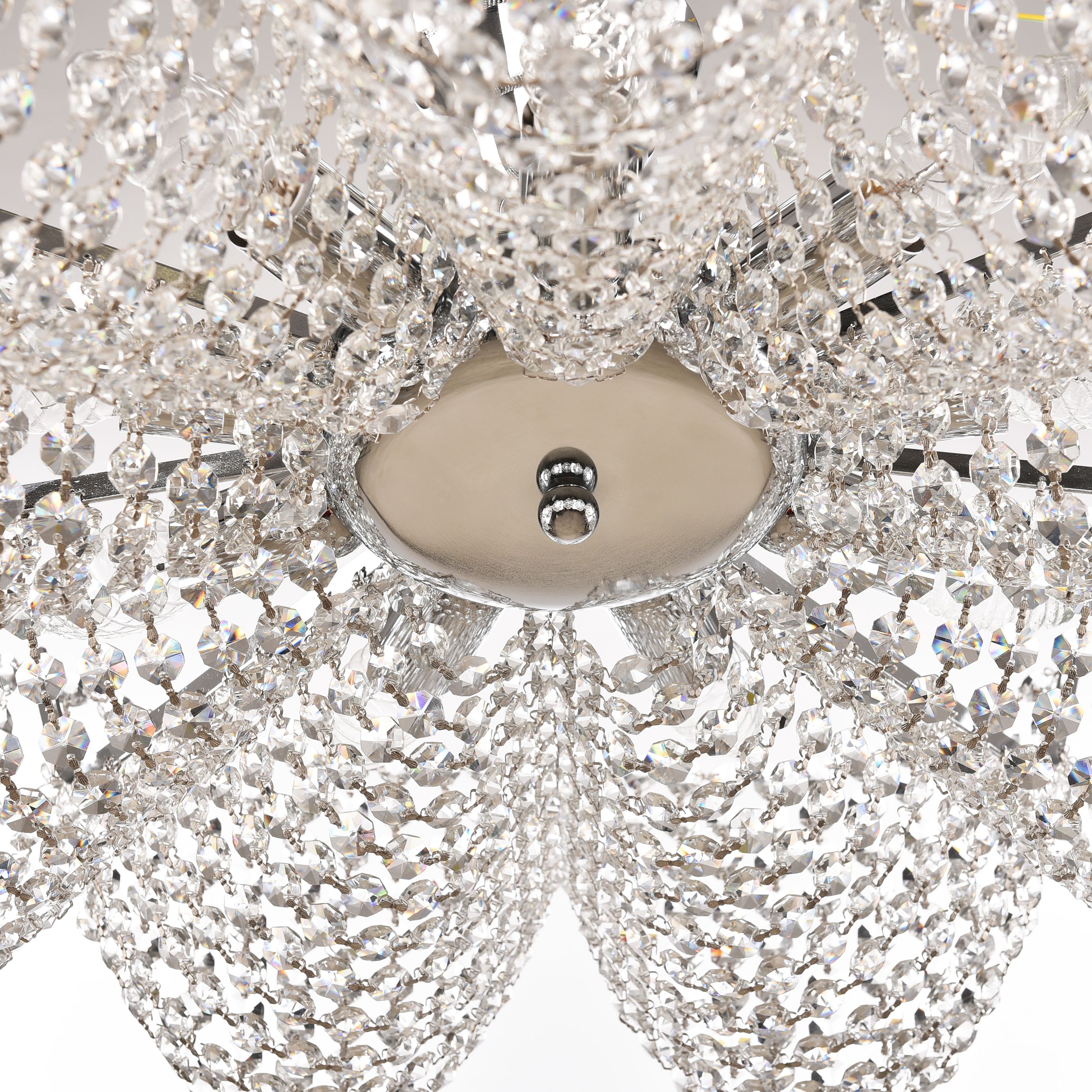 Хрустальная люстра Bohemia Ivele Crystal 778 778/58 Ni_BI