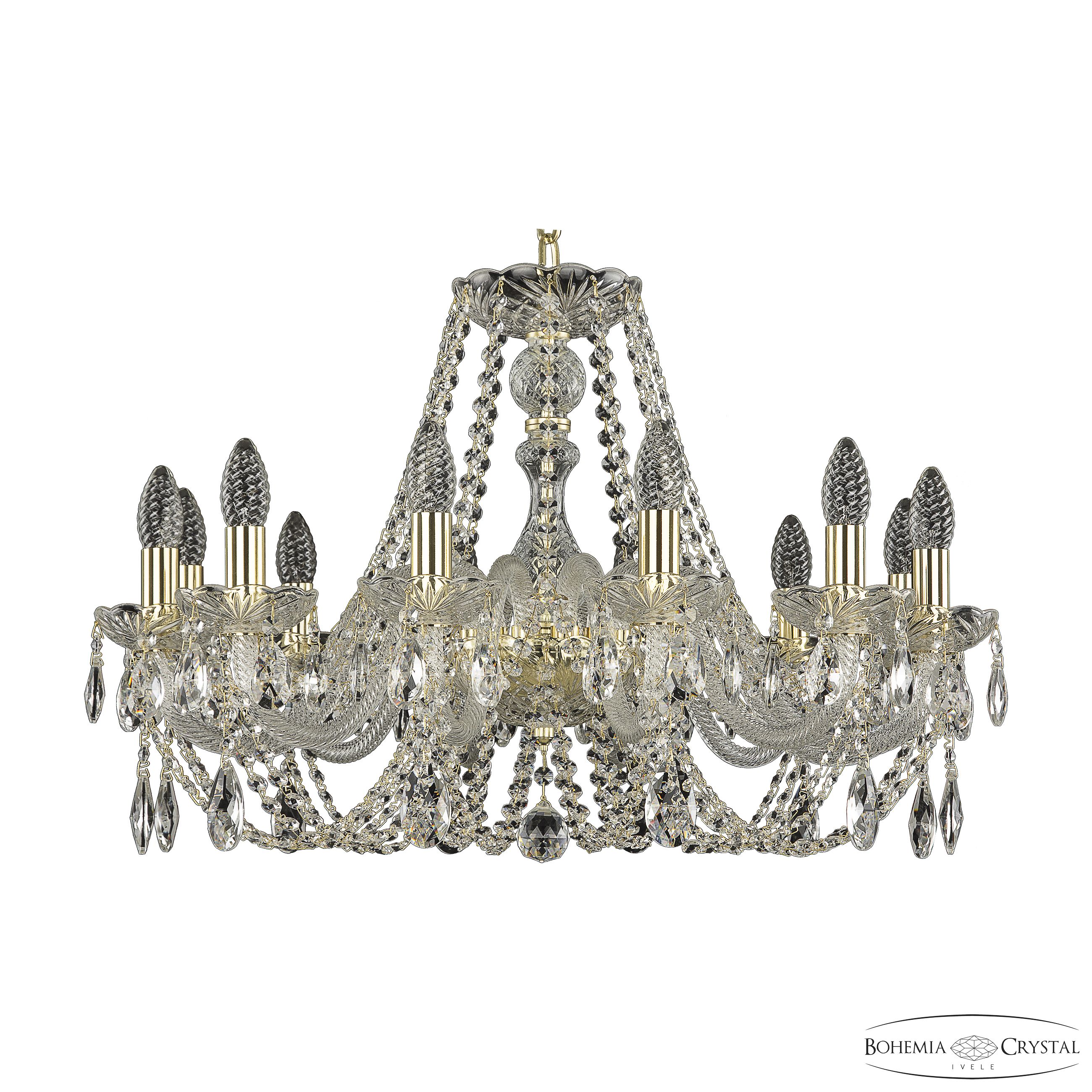 Хрустальная люстра Bohemia Ivele Crystal 101/12/240 G_BI