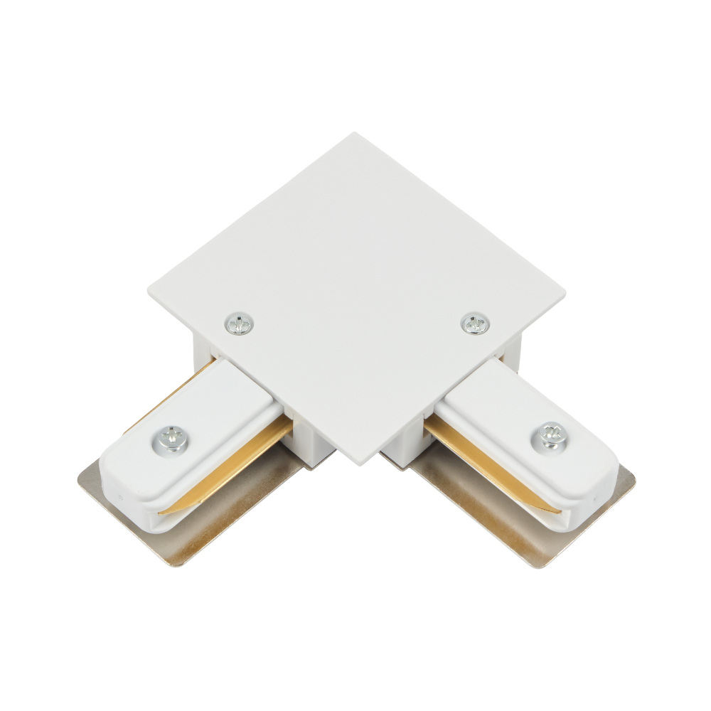 Коннектор угловой для встраиваемого шинопровода MyFar MT0102-CL-W