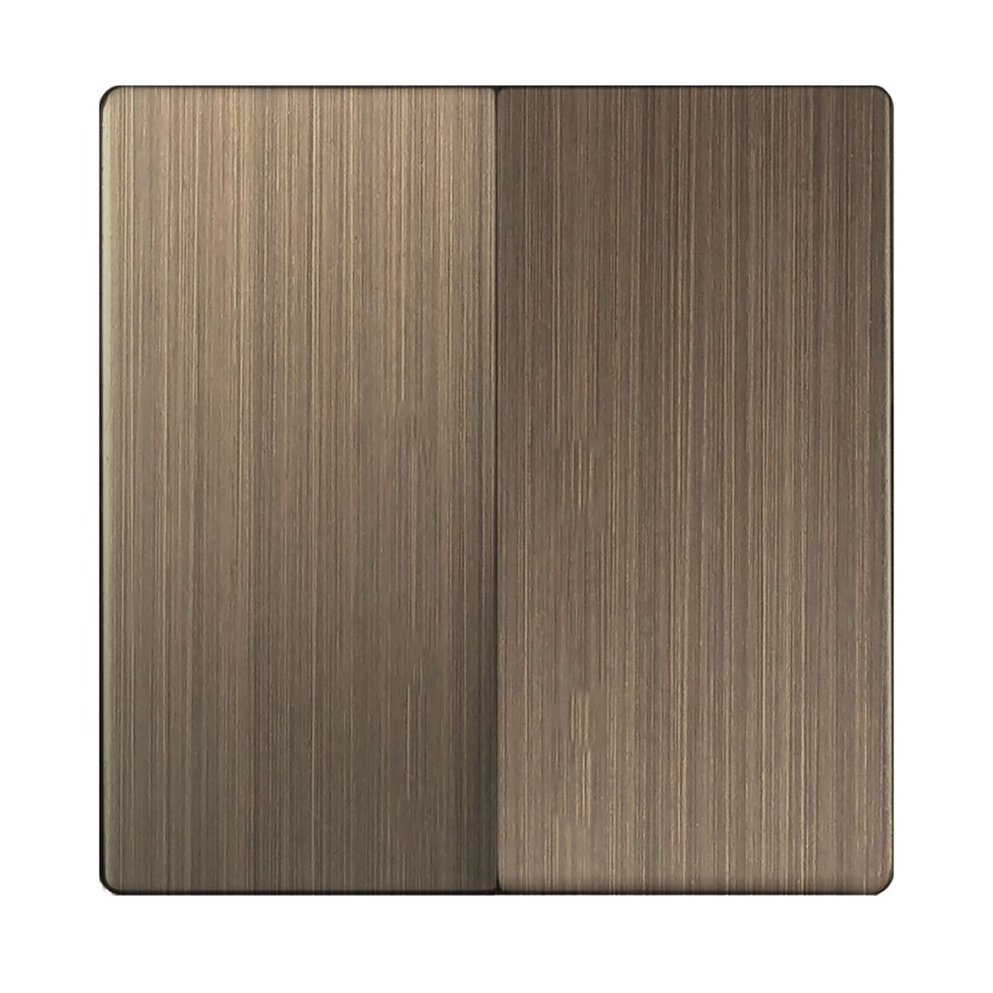 Набор клавиш для выключателя двухклавишного Overlay Switch WL12-SW-2G-CP a051060_WR