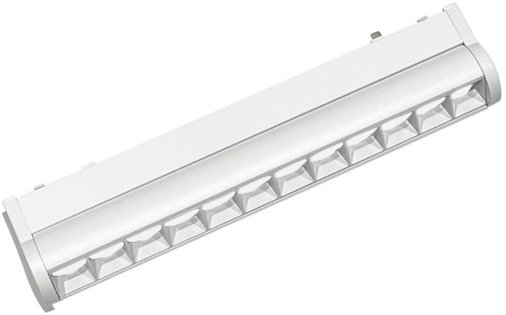 Трековый светильник светодиодный магнитный LED 12W 48V с переключателем цветовой температуры Aployt APL.0102.11.12