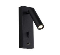 Спот Crystallux CLT 210W USB BL_CR