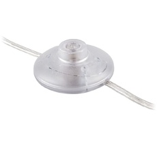 Сетевой шнур (с ножным выключателем) прозрачный, DM106 29845 Feron 29845_FR