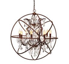 Подвесная люстра Loft IT Foucaults orb crystal LOFT1897/8_LF